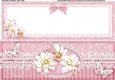 Large DL A Touch of Elegance Pretty Flowers & Butterflies Quick Card Front with insert