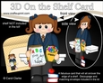 3D On the Shelf Card Kit - Its the 1st day at school for Little Shoolgirl Cyndy