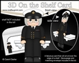 3D On the Shelf Card Kit - Naval Officer Margaret is all at sea