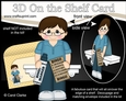 3D On the Shelf Card Kit - Little Bingo Player Mitchel