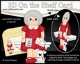 3D On the Shelf Card Kit - Laticha is Happily Retired