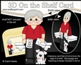3D On the Shelf Card Kit - Greggor is Happily Retired