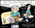 3D On the Shelf Card Kit - Little Artist Orlando is being very creative in the Studio