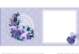 6x6 A Touch of Elegance Spring Flowers and Butterfly  matching insert