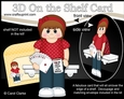 3D On the Shelf Card Kit - Card Player Janay enjoys a rubber of Bridge