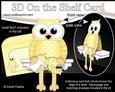 3D On the Shelf Card Kit - Little Hoot Baby Owl