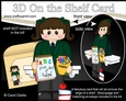3D On the Shelf Card Kit - Its the 1st day at school for Little Schoolgirl Sasha