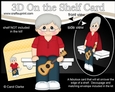 3D On the Shelf Card Kit - Little Ukulele player Cyrus
