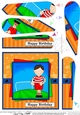 Boyz Bazil Plays Football Fan Pyramage Topper