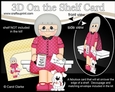 3D On the Shelf Card Kit - Vanesa is Happily Retired