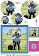 Old Man Bert the Photographer Circle Pyramage Topper