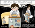 3D On the Shelf Card Kit - Lonnie Bakes a Pie in the Kitchen