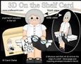3D On the Shelf Card Kit - Little EyeZone Optician or Optical Assistant Gwenn