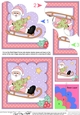 Christmas Santa collects the Christmas Tree on his Sledge Shell Edged Corner Side Stacker