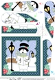 Christmas Snowman Rio goes Carol Singing Fan Pyramage Topper
