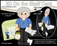 3D On the Shelf Card Kit - Travis is Happily Retired