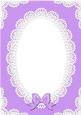 A4 Pearls and Lace Card Front