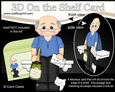 3D On the Shelf Card Kit - Dudley is Happily Retired