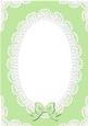 A4 Pearls and Lace Card Front