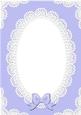 A4 Pearls and Lace Card Front
