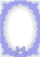 A4 Pearls and Lace Card Front