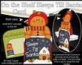 On the Shelf Sleeps Till Santa Card Kit - Jinge The Cute Little Christmas Gingerbread Man