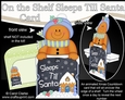 On the Shelf Sleeps Till Santa Card Kit - Jinge The Cute Little Christmas Gingerbread Man