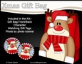 3D Christmas Rudolph Gift Bag Mini Kit