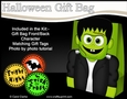3D Halloween Monster Frankie Gift Bag Mini Kit