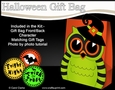 3D Halloween Owlbert Owl Gift Bag Mini Kit