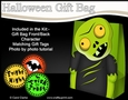 3D Halloween Zombie Decay Gift Bag Mini Kit