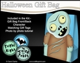 3D Halloween Zombie Scream Gift Bag Mini Kit