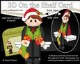 3D On the Shelf Card Kit - Little Christmas Boy Irish Dancer is going to the Festive Ceili