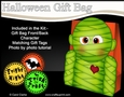 3D Halloween Mummy Gomez Gift Bag Mini Kit