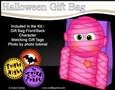 3D Halloween Mummy Zelda Gift Bag Mini Kit