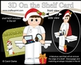 3D On the Shelf Card Kit - The Pamper Palace Little Christmas Beauty Therapist Luise