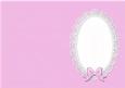 A5 Pearls and Lace Card Front or Insert
