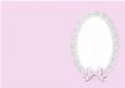 A5 Pearls and Lace Card Front or Insert