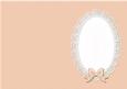 A5 Pearls and Lace Card Front or Insert