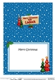 5x7 Merry Christmas from LADOCK Signpost matching insert