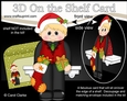 3D On the Shelf Card Kit - Little Christmas Boy Irish Dancer is going to the Festive Ceili