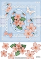 8x8 A Touch of Elegance Roses Pearls and Lace Quick card front with 3D decoupage