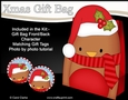 3D Christmas Bobbin Robin Gift Bag Mini Kit