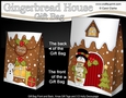 3D Christmas Snowman Rio has a List for Santa at the Gingerbread House Gift Bag Mini Kit