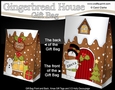 3D Christmas Snowman Rio has a Letter for Santa at the Gingerbread House Gift Bag Mini Kit