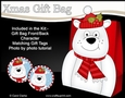 3D Christmas Ben Polar Bear Gift Bag Mini Kit