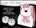 3D Christmas Ben Polar Bear Gift Bag Mini Kit