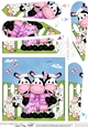 Milly Moo Cow and Friends have a Present for You Fan Pyramage Topper