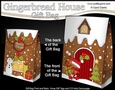 3D Christmas Bobbin Robin delivers lots of Presents to the Gingerbread House Gift Bag Mini Kit