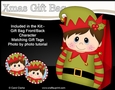 3D Christmas Little Boy Elf Gift Bag Mini Kit